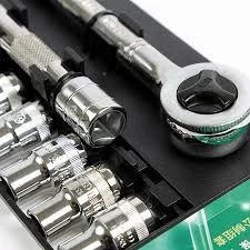 JUEGO BOCALLAVES HEXAG 1/2" 13 Pzas MM