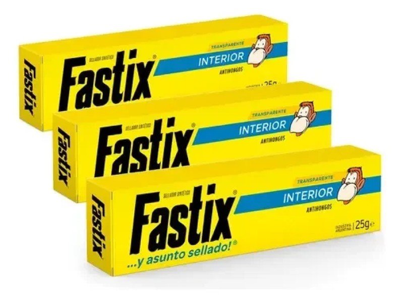 FASTIX INTERIOR TRANSPARENTE 25G