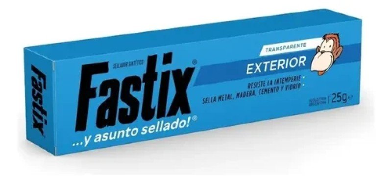 FASTIX EXTERIOR TRANSPARENTE 25G