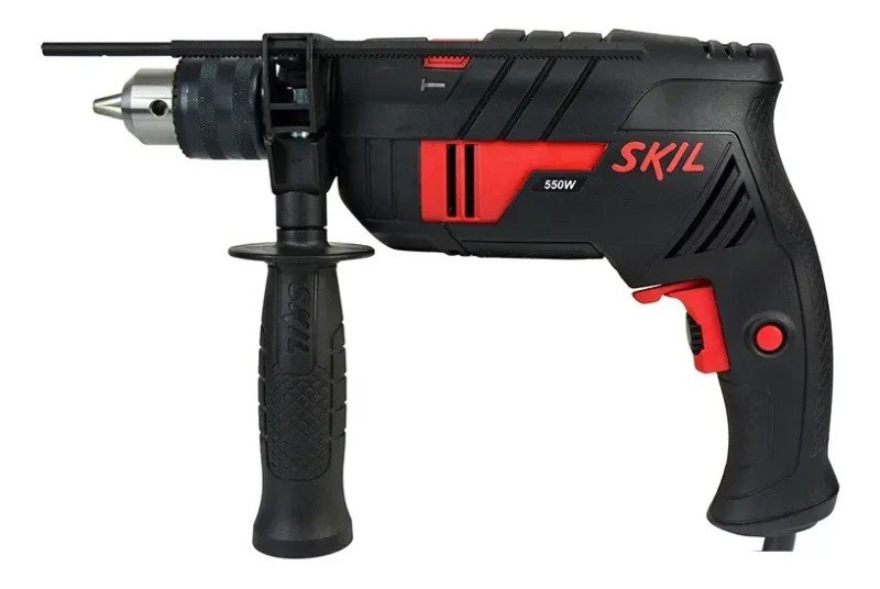 Taladro percutor atornillador eléctrico de 13mm Skil  700W